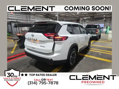 White 2024 Nissan Rogue SV for sale in St. Charles, MO