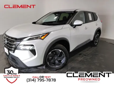 White 2024 Nissan Rogue SV for sale in St. Charles, MO