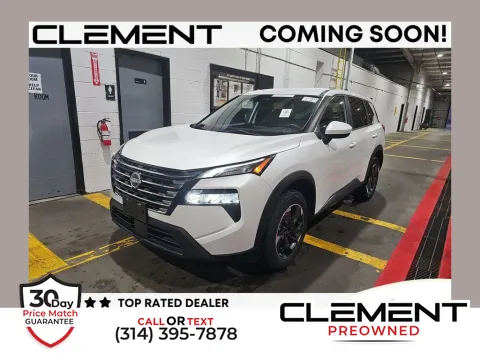 White 2024 Nissan Rogue SV for sale in St. Charles, MO