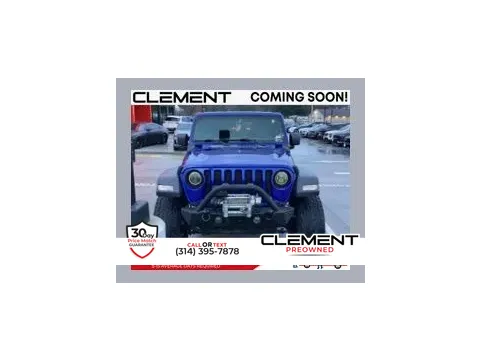 Blue 2018 Jeep Wrangler Unlimited Sport for sale in St. Charles, MO