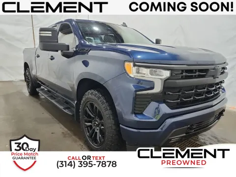 Blue 2023 Chevrolet Silverado 1500 RST for sale in St. Charles, MO