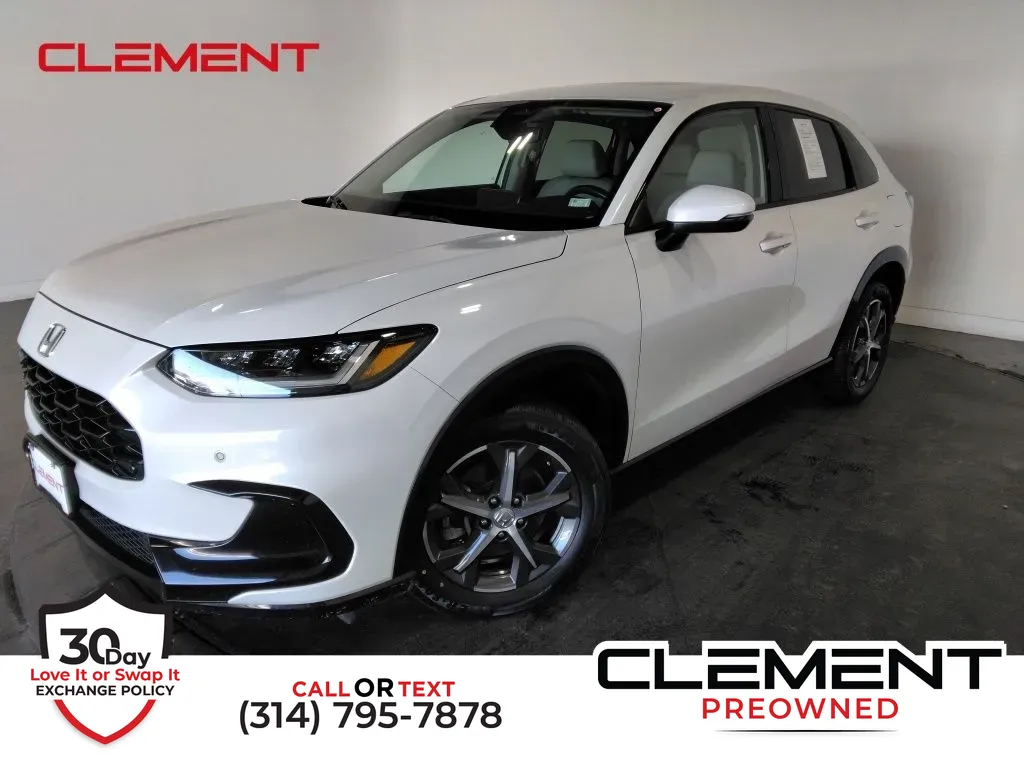 White 2023 Honda HR-V EX-L for sale in St. Charles, MO