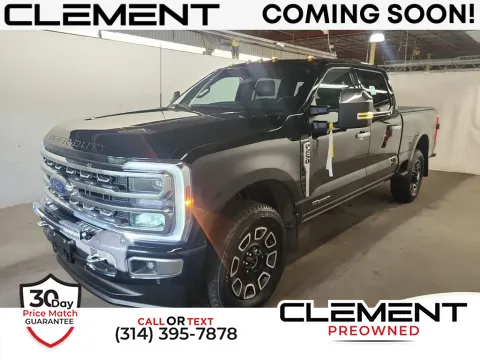 Black 2024 Ford F-250SD Platinum for sale in St. Charles, MO