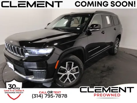 Black 2024 Jeep Grand Cherokee L Limited for sale in St. Charles, MO