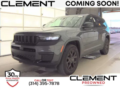 Gray 2024 Jeep Grand Cherokee L Altitude for sale in St. Charles, MO