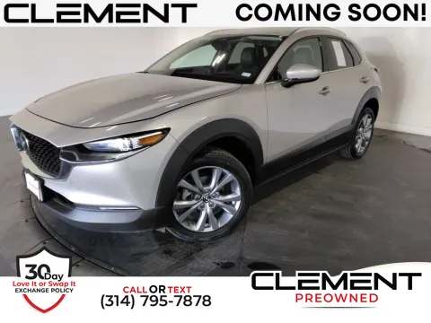 White 2024 Mazda CX-30 2.5 S Premium Package for sale in St. Charles, MO