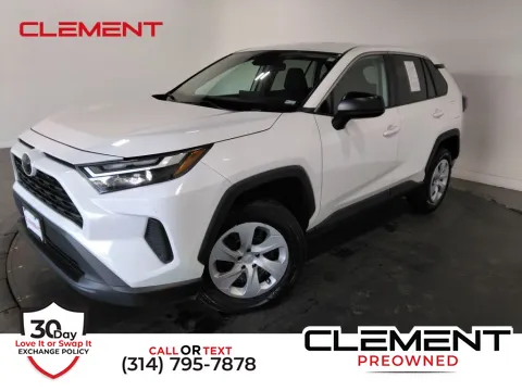 White 2024 Toyota RAV4 LE for sale in St. Charles, MO