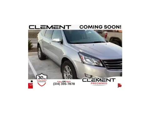 Silver 2016 Chevrolet Traverse 2LT for sale in St. Charles, MO