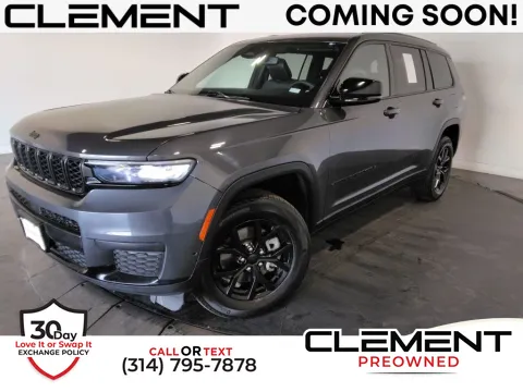 Gray 2024 Jeep Grand Cherokee L Altitude for sale in St. Charles, MO
