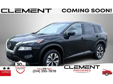 Black 2023 Nissan Rogue SV for sale in St. Charles, MO