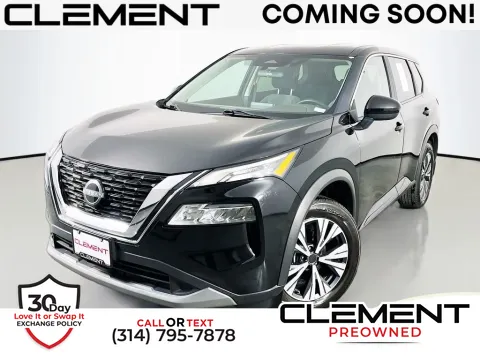 Black 2023 Nissan Rogue SV for sale in St. Charles, MO