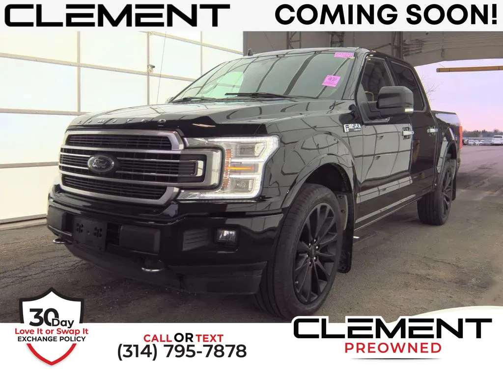 Black 2020 Ford F-150 Limited for sale in St. Charles, MO