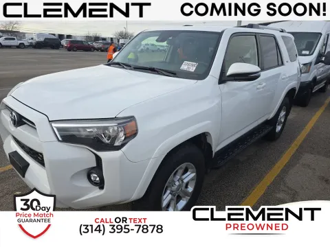 White 2024 Toyota 4Runner SR5 Premium for sale in St. Charles, MO