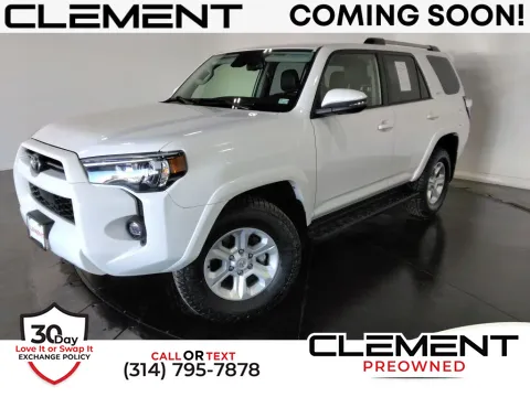 White 2024 Toyota 4Runner SR5 Premium for sale in St. Charles, MO