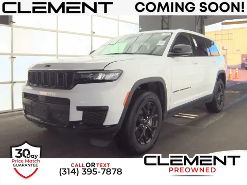 White 2024 Jeep Grand Cherokee L Altitude for sale in St. Charles, MO
