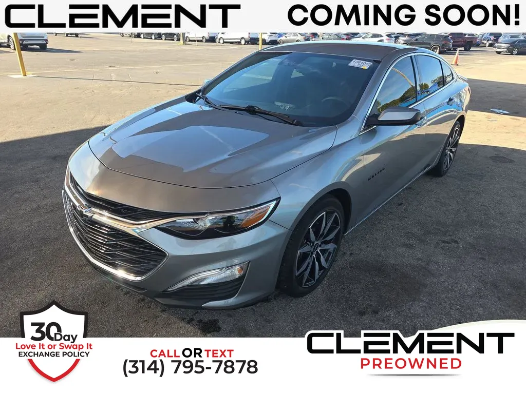 Gray 2024 Chevrolet Malibu RS for sale in St. Charles, MO