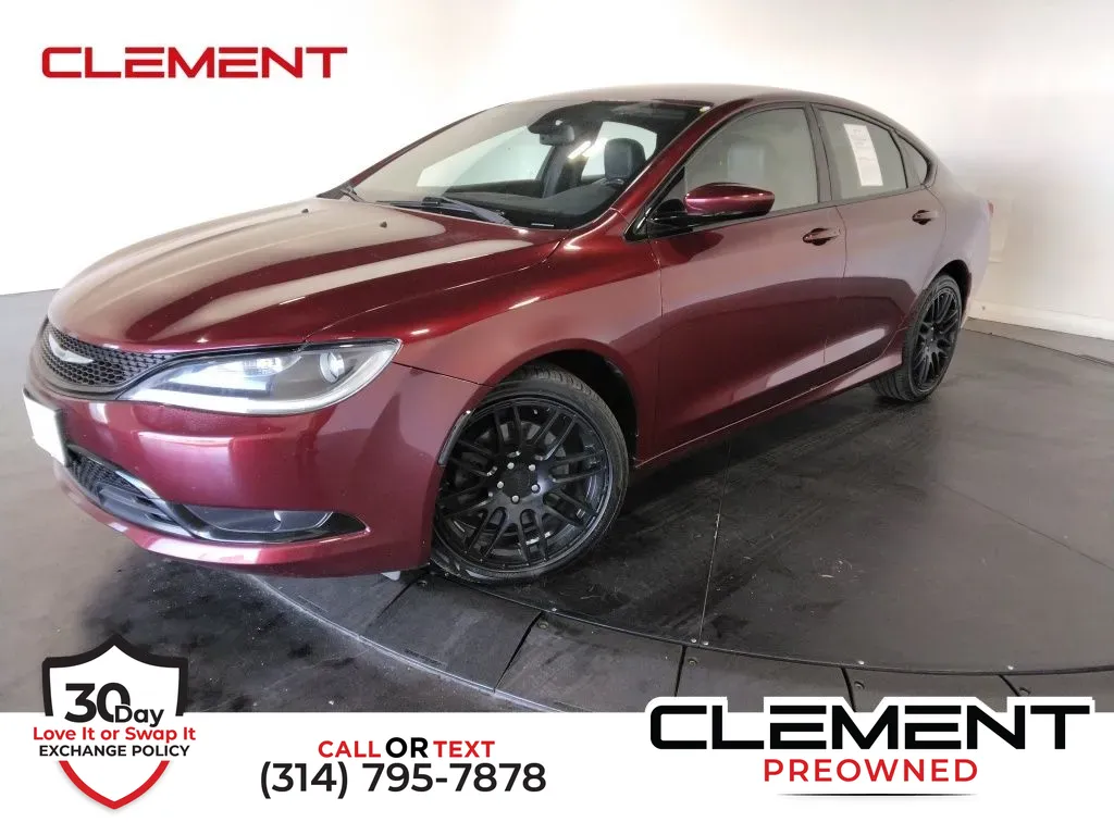 2016 Chrysler 200 S
