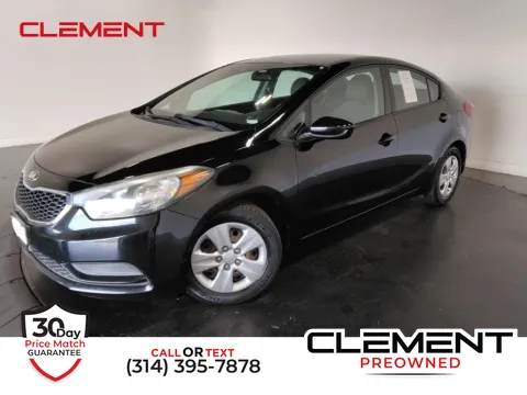 Black 2015 Kia Forte LX for sale in St. Charles, MO