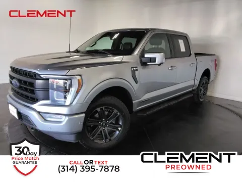 Silver 2021 Ford F-150 Lariat for sale in St. Charles, MO