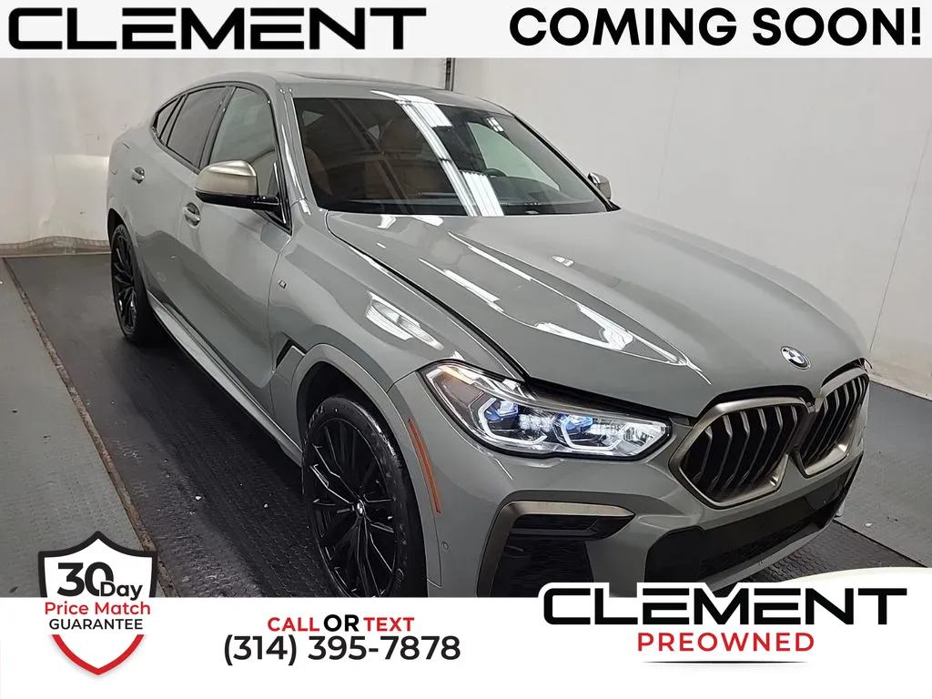 Gray 2022 BMW X6 M50i for sale in St. Charles, MO