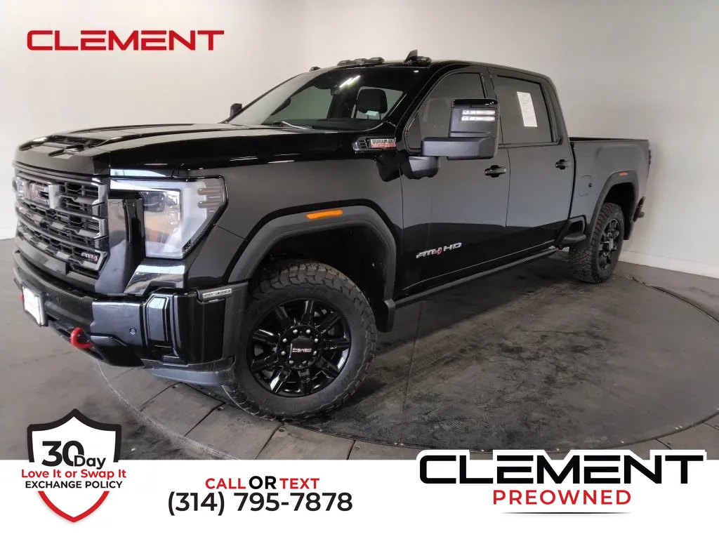 Black 2025 GMC Sierra 2500HD AT4 for sale in St. Charles, MO