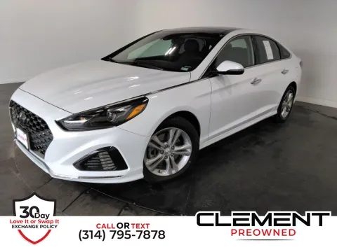 White 2018 Hyundai Sonata Limited for sale in St. Charles, MO