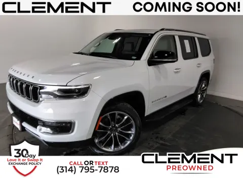 White 2023 Jeep Wagoneer Series II for sale in St. Charles, MO