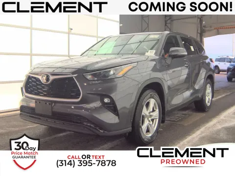 Red 2024 Toyota Highlander LE for sale in St. Charles, MO