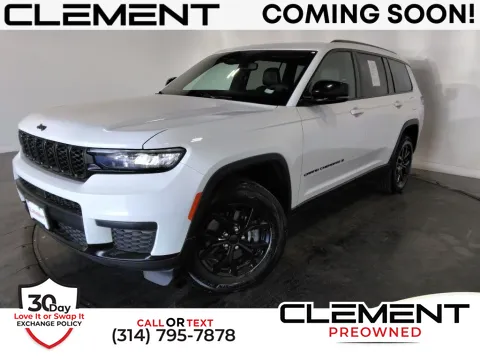 White 2024 Jeep Grand Cherokee L Altitude for sale in St. Charles, MO