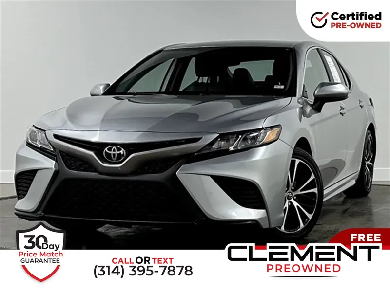 Silver 2020 Toyota Camry SE Nightshade for sale in St. Charles, MO