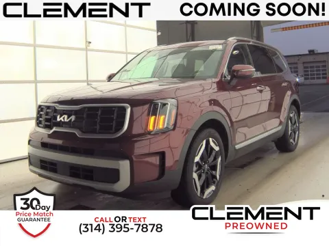 Red 2024 Kia Telluride S for sale in St. Charles, MO
