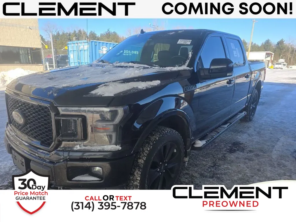 Black 2020 Ford F-150 Lariat for sale in St. Charles, MO