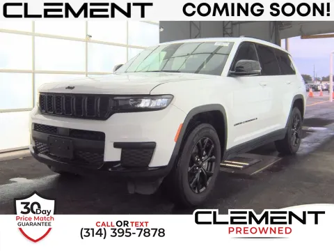 White 2024 Jeep Grand Cherokee L Altitude for sale in St. Charles, MO