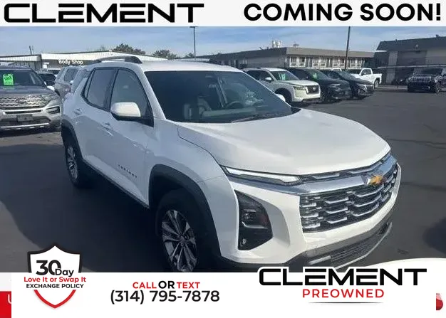 White 2025 Chevrolet Equinox LT for sale in St. Charles, MO