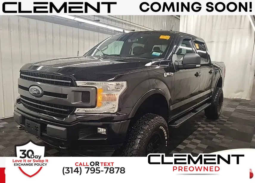 Black 2018 Ford F-150 XLT for sale in St. Charles, MO