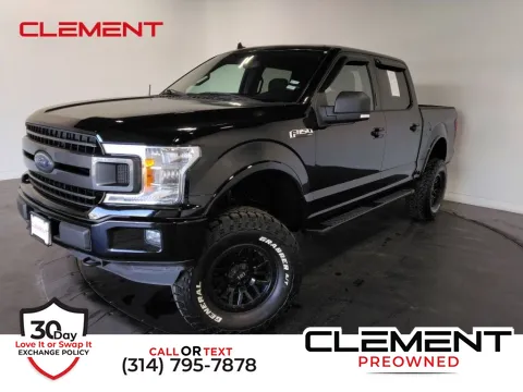 Black 2018 Ford F-150 XLT for sale in St. Charles, MO