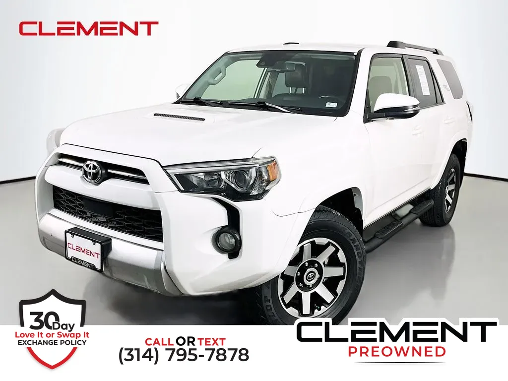 White 2020 Toyota 4Runner TRD Off-Road Premium for sale in St. Charles, MO