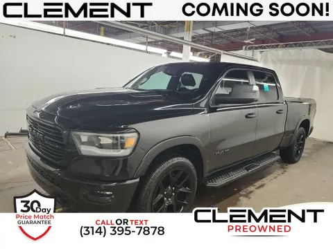 Black 2022 Ram 1500 Laramie for sale in St. Charles, MO