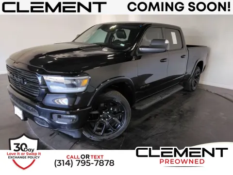 Black 2022 Ram 1500 Laramie for sale in St. Charles, MO