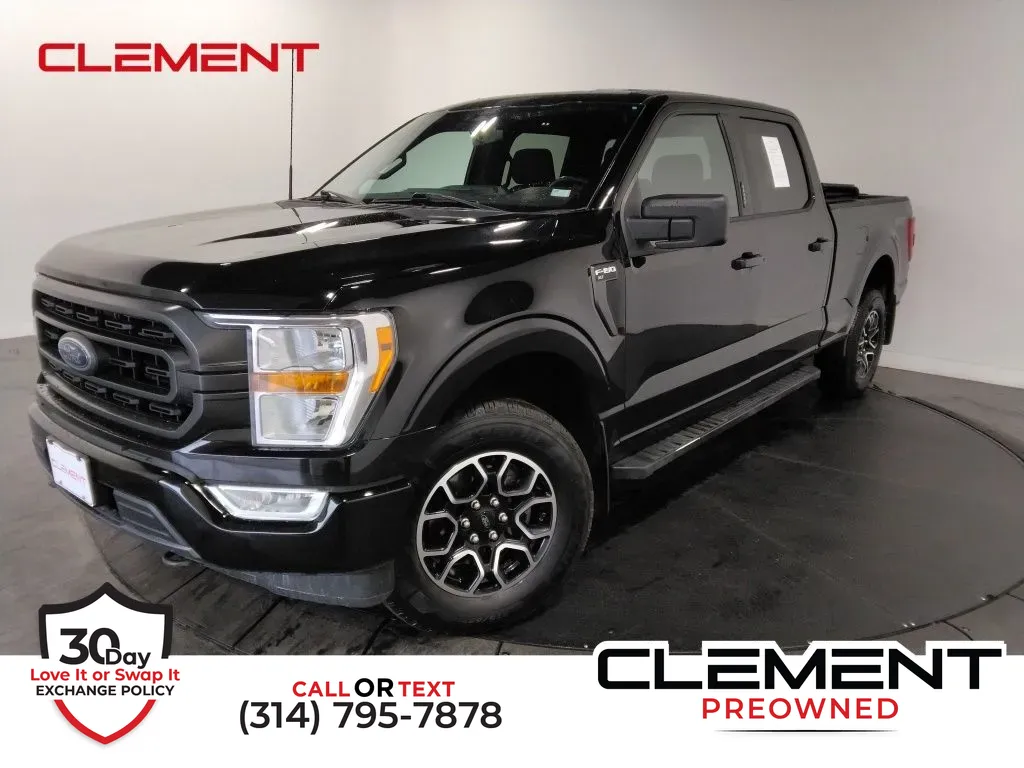 Black 2022 Ford F-150 XLT for sale in St. Charles, MO