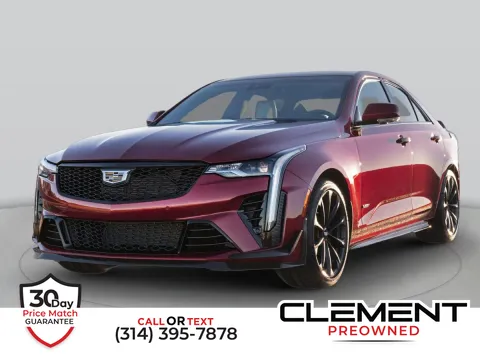 Black 2023 Cadillac CT4 V-Series for sale in St. Charles, MO