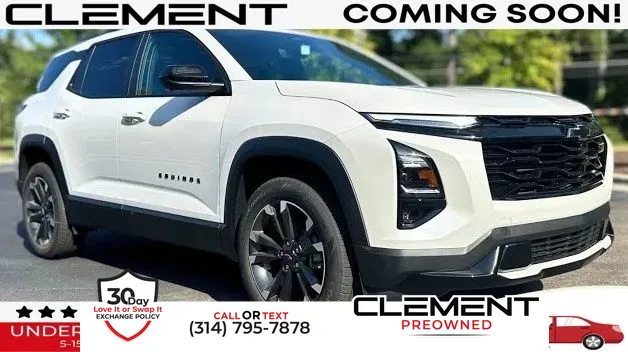 White 2025 Chevrolet Equinox LT for sale in St. Charles, MO