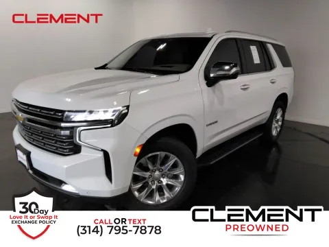 White 2021 Chevrolet Tahoe Premier for sale in St. Charles, MO