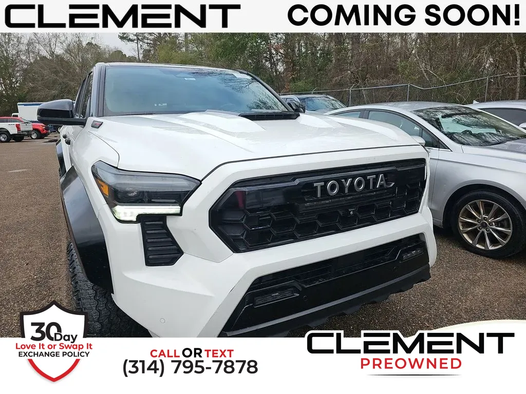 White 2024 Toyota Tacoma Hybrid TRD Pro for sale in St. Charles, MO