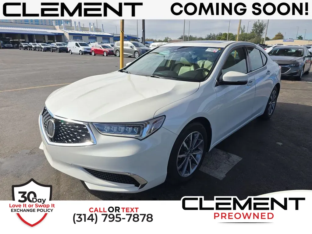 White 2020 Acura TLX 2.4L Technology Pkg for sale in St. Charles, MO