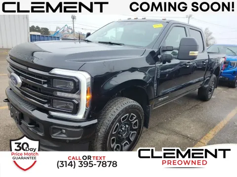 Black 2025 Ford F-250SD Platinum for sale in St. Charles, MO