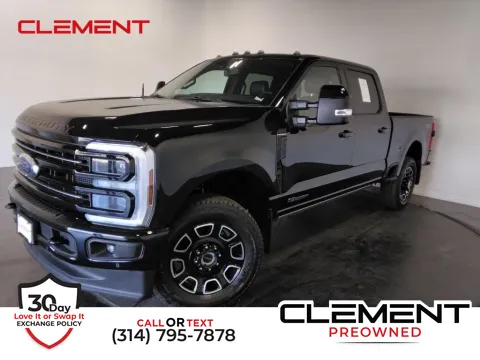 Black 2025 Ford F-250SD Platinum for sale in St. Charles, MO
