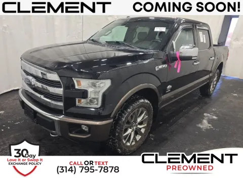 Black 2017 Ford F-150 King Ranch for sale in St. Charles, MO