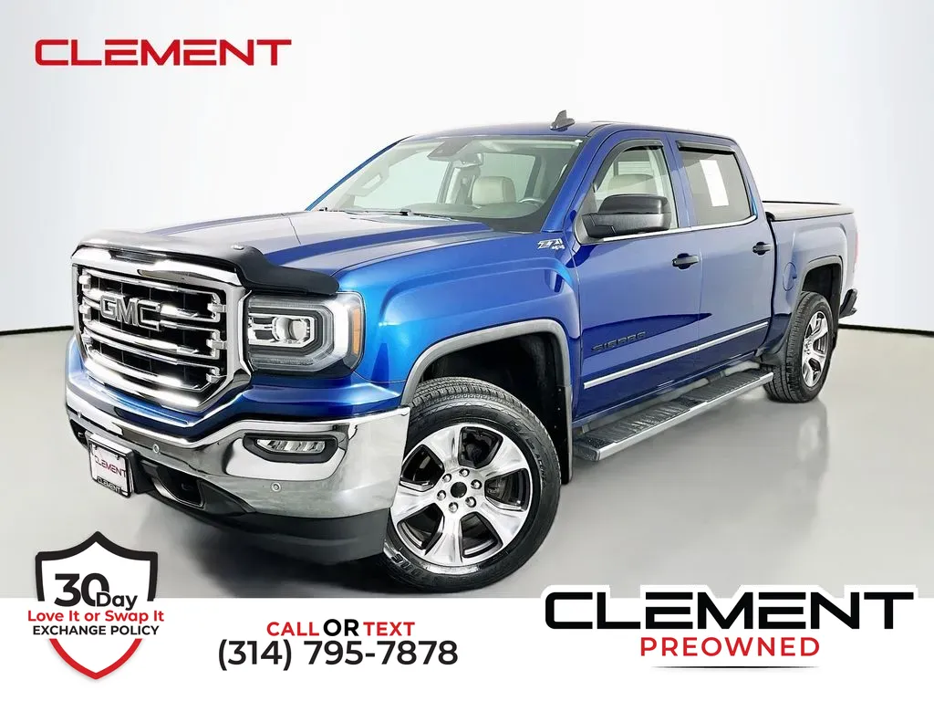 Blue 2018 GMC Sierra 1500 SLT for sale in St. Charles, MO