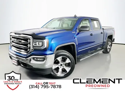 Blue 2018 GMC Sierra 1500 SLT for sale in St. Charles, MO